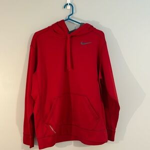 Men's Nike sweatshirt in red